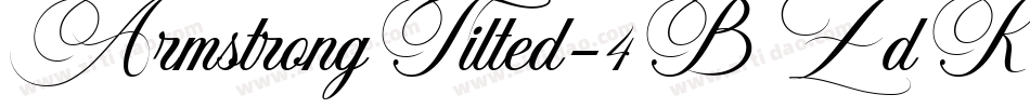 ArmstrongTilted-4BZdK字体转换