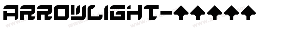 ArrowLight字体转换