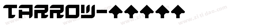 TArrow字体转换