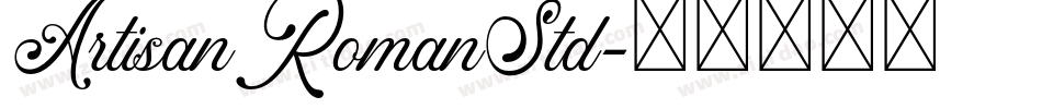 ArtisanRomanStd字体转换