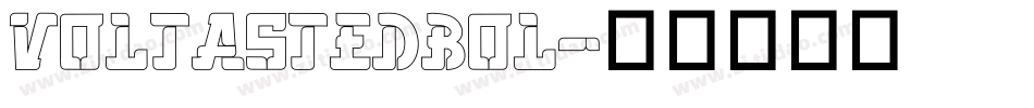 VoltaSteDBol字体转换