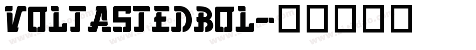 VoltaSteDBol字体转换