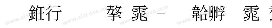 标书标准字体字体转换
