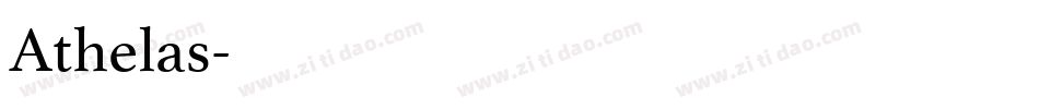 Athelas字体转换 Athelas字体转换