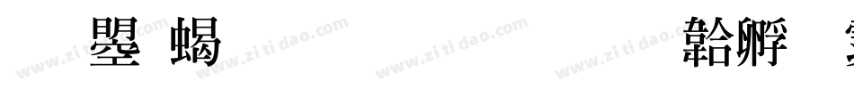 文鼎粗明生成器字体转换