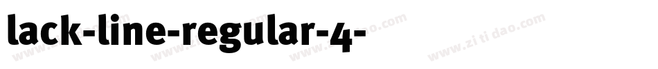 lack-line-regular-4字体转换