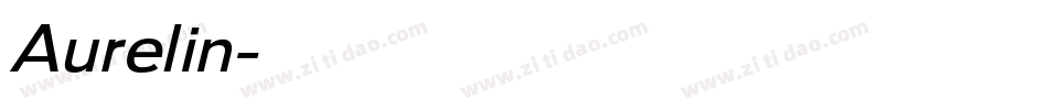 Aurelin字体转换