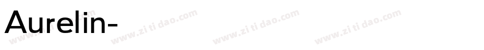 Aurelin字体转换