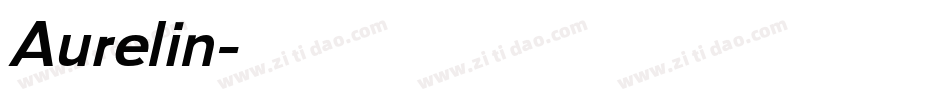 Aurelin字体转换