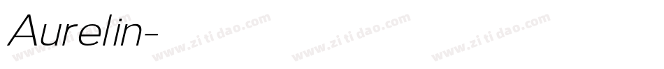 Aurelin字体转换