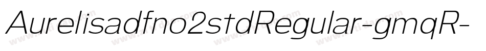 Aurelisadfno2stdRegular-gmqR字体转换