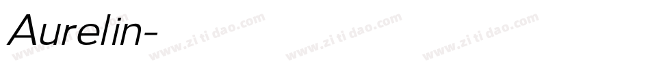 Aurelin字体转换