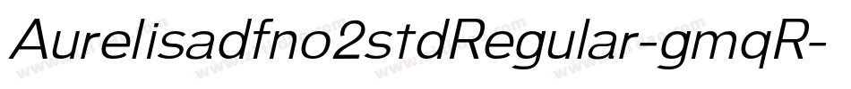 Aurelisadfno2stdRegular-gmqR字体转换