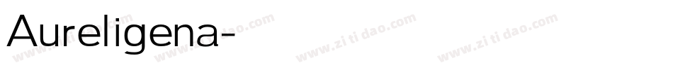 Aureligena字体转换