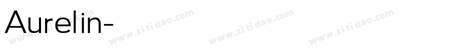 Aurelin字体转换