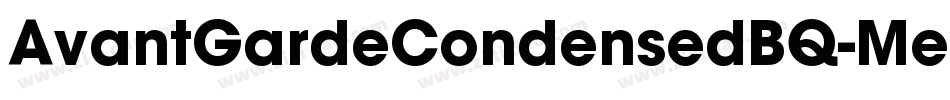 AvantGardeCondensedBQ-Medium字体转换