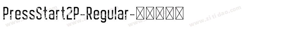 PressStart2P-Regular字体转换 PressStart2P-Regular字体转换