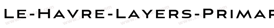 Le-Havre-Layers-Primary字体转换