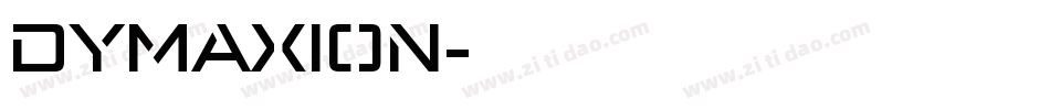 DYMAXION字体转换