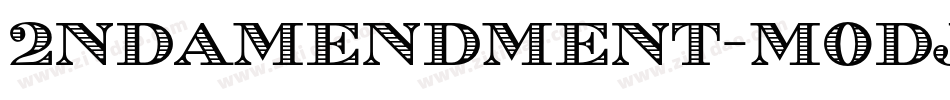 2NdAmendment-M0DJ字体转换
