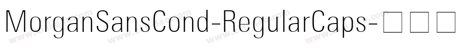 MorganSansCond-RegularCaps字体转换 MorganSansCond-RegularCaps字体转换