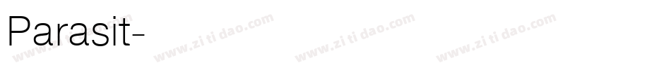 Parasit字体转换