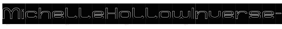 MichelleHollowInverse-GjYA字体转换