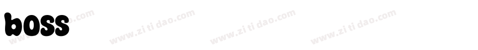 boss字库字体转换