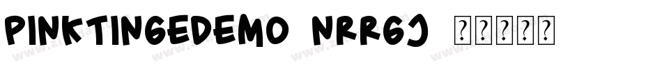 PinkTingeDemo-nRrGJ字体转换