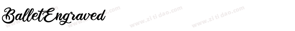BalletEngraved字体转换