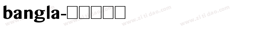 bangla字体转换