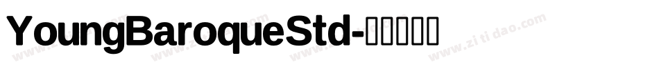 YoungBaroqueStd字体转换