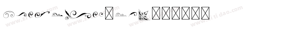 Ornament-Mix字体转换
