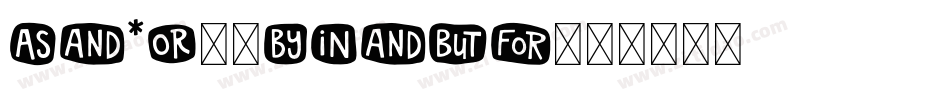 Bask01dFace字体转换