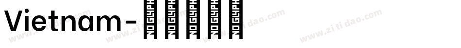 Vietnam字体转换