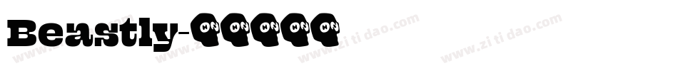 Beastly字体转换 Beastly字体转换