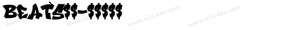 beats字库字体转换