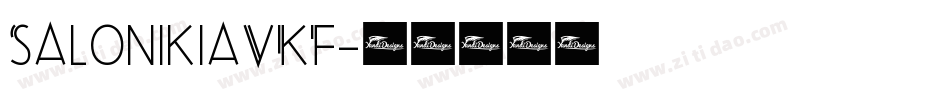 SalonikiaVKF字体转换