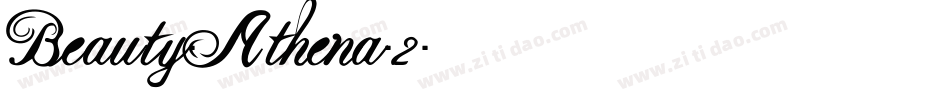 Beauty-Athena-2字体转换
