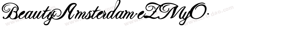 BeautyAmsterdam-eZMyO字体转换