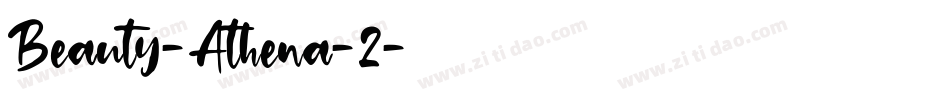 Beauty-Athena-2字体转换