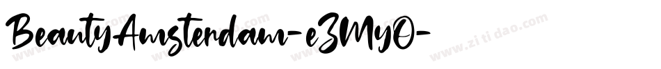 BeautyAmsterdam-eZMyO字体转换