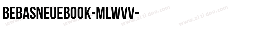 BebasNeueBook-mLWvV字体转换