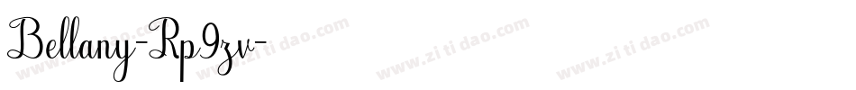 Bellany-Rp9zv字体转换