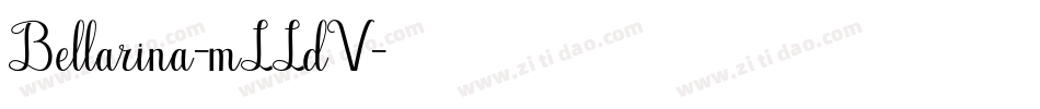 Bellarina-mLLdV字体转换