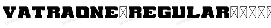YatraOne-Regular字体转换