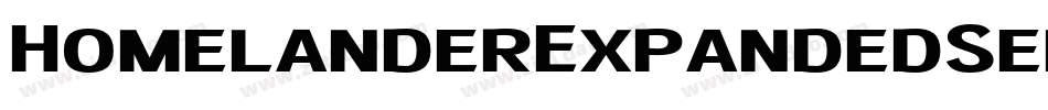 HomelanderExpandedSemiItal-nRLLV字体转换