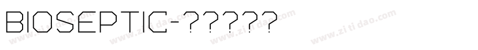 Bioseptic字体转换