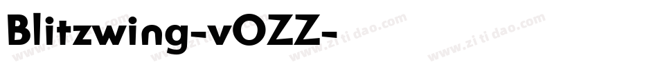 Blitzwing-vOZZ字体转换