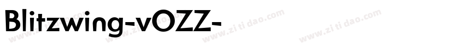 Blitzwing-vOZZ字体转换